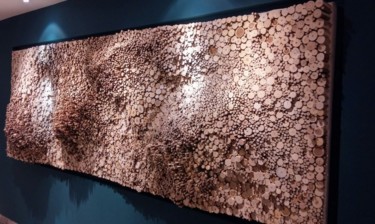 Peinture intitulée ""unity" - "bir-lik"" par Varol Topac, Œuvre d'art originale