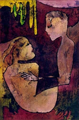 Malarstwo zatytułowany „No.K33” autorstwa Małgorzata Krasucka, Oryginalna praca, Olej Zamontowany na Drewniana rama noszy