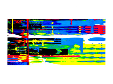 Printmaking titled "seri-abst-10" by Jeff, Original Artwork, Screenprinting