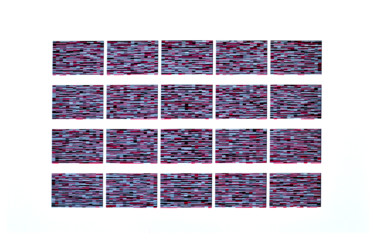 Gravures & estampes intitulée "Strip 6" par Jeff, Œuvre d'art originale, Sérigraphie