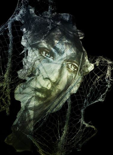 数字艺术 标题为“Medusa” 由Dodi Ballada, 原创艺术品, 数字油画