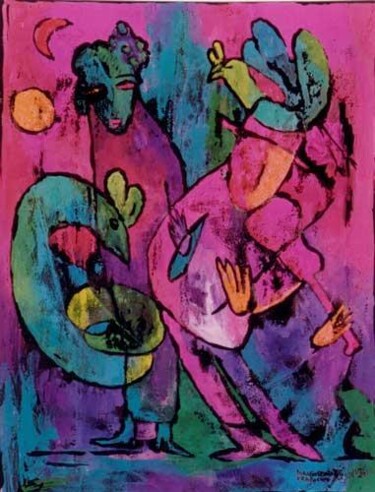 Malarstwo zatytułowany „No.K22” autorstwa Małgorzata Krasucka, Oryginalna praca