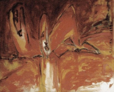 Peinture intitulée "Sans titre" par Gilles Bizien, Œuvre d'art originale