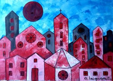 img-20180806-174400.jpg Pittura intitolato "img-20180806-174400…" da Mateci-Antonio Lucio Rudy Lacquaniti, Opera d'arte originale