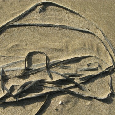 Photography titled "Sur la plage" by Ln Le Cheviller, Original Artwork