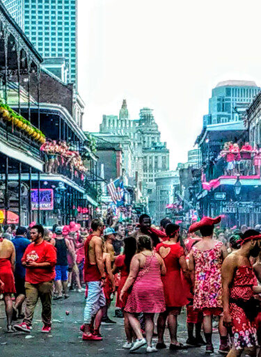 Φωτογραφία με τίτλο "New Orleans Red Dre…" από Lisa Bourgeois, Αυθεντικά έργα τέχνης