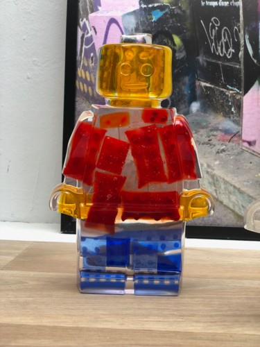 雕塑 标题为“legoclusion N°26” 由Vincent Sabatier (VerSus), 原创艺术品, 混合媒体