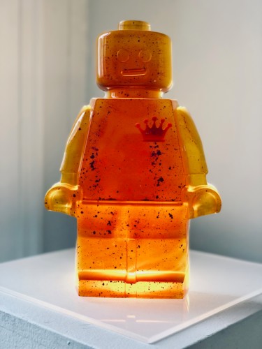Escultura intitulada "legoclusion N°11" por Vincent Sabatier (VerSus), Obras de arte originais, Moldagem