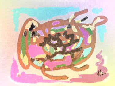 Arts numériques intitulée "Enfantillage" par Myriam Gylon, Œuvre d'art originale, Peinture numérique