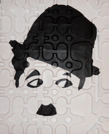 Peinture intitulée "CHARLOT" par Pascal Feriault, Œuvre d'art originale, Acrylique