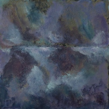 Peinture intitulée "Granit" par Martine Brugeron, Œuvre d'art originale