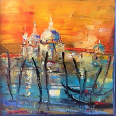 제목이 "la lagune ( hst30x3…"인 미술작품 Daniel Giacchi로, 원작, 기름