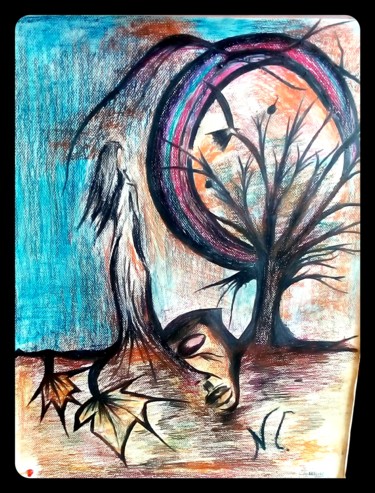 20180821-233802.jpg Dibujo titulada "20180821-233802.jpg" por Gabriela Crisso, Obra de arte original, Pastel