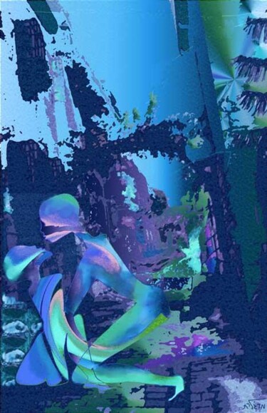 Grafika cyfrowa / sztuka generowana cyfrowo zatytułowany „Jerozolima 1 erotic…” autorstwa Małgorzata Krasucka, Oryginalna pr…