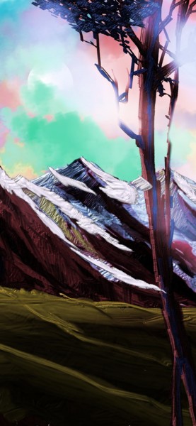 Digital Arts titled "20180807country" by Skywalker, Original Artwork