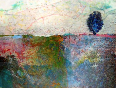 Painting titled "abstract" by Ron Atkin, Original Artwork, Acrylic