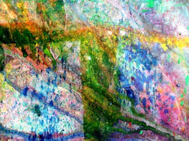Painting titled "abstract" by Ron Atkin, Original Artwork, Acrylic