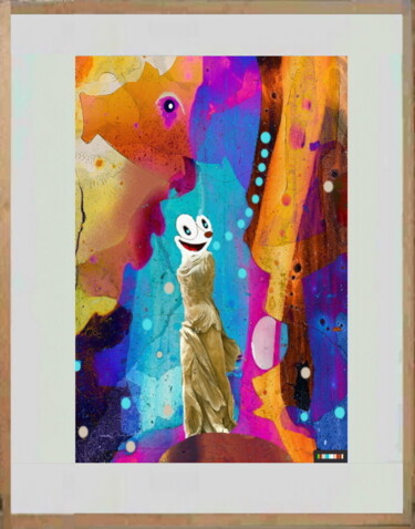 数字艺术 标题为“WCO11...50x65 peint…” 由Laurent Pradat, 原创艺术品, 数字油画