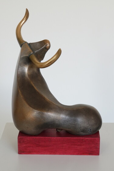 Sculpture intitulée "Dignité" par Claire Assemat, Œuvre d'art originale, Céramique
