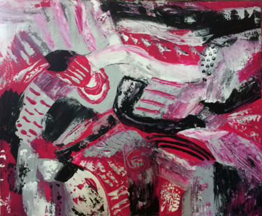 Peinture intitulée "Corpus" par Alexandra Robin, Œuvre d'art originale, Acrylique
