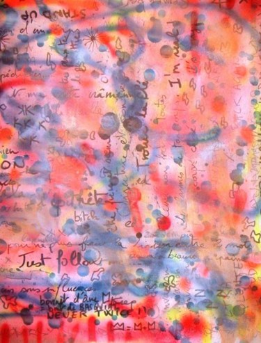 Peinture intitulée "Sans Titre (partie…" par Toytoy, Œuvre d'art originale