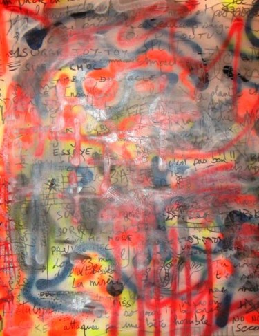 Peinture intitulée "Sans Titre 2 (parti…" par Toytoy, Œuvre d'art originale