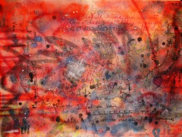 Peinture intitulée "L'accident de voitu…" par Toytoy, Œuvre d'art originale