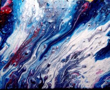 Peinture intitulée "Nébuleuse" par Emma Laroche, Œuvre d'art originale, Acrylique