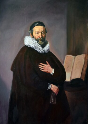 Peinture intitulée "Work of study" par Serghei Ghetiu, Œuvre d'art originale, Huile