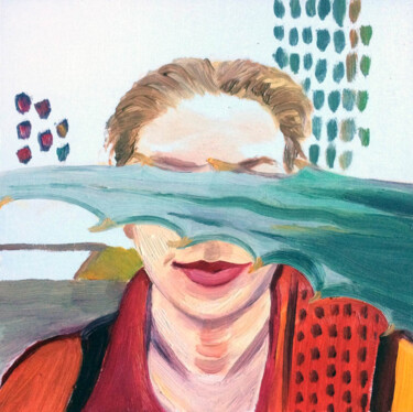 绘画 标题为“Natural Self Portra…” 由Szabrina Maharita, 原创艺术品, 油