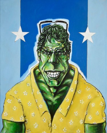 Peinture intitulée "Vive les vacances" par Pascal Buffard, Œuvre d'art originale
