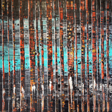 제목이 "CODE BAR"인 미술작품 Jean-Humbert Savoldelli로, 원작, 아크릴