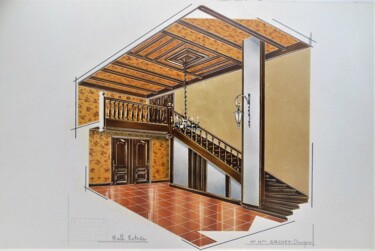 Artisanat intitulée "Projet Décoration H…" par Roger Fayolle, Œuvre d'art originale
