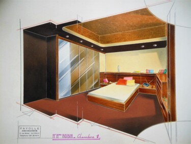 Artisanat intitulée "Projet Décoration C…" par Roger Fayolle, Œuvre d'art originale