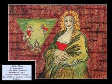 Peinture intitulée "Alice au hasard de…" par Vincent Gibert, Œuvre d'art originale