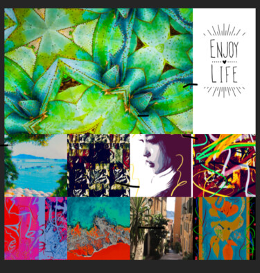 Enjoy2 Arts numériques intitulée "Enjoy2" par Enjoylife Project*, Œuvre d'art originale