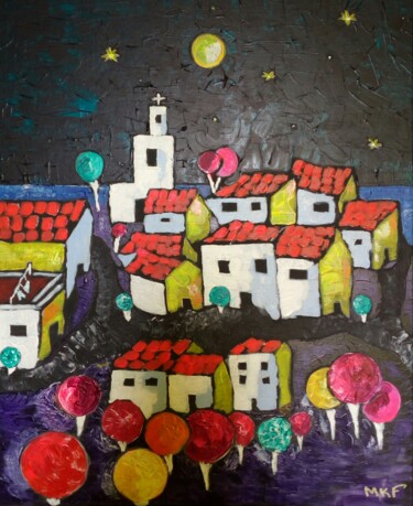 Peinture intitulée "Maro" par Marc Felix, Œuvre d'art originale, Acrylique