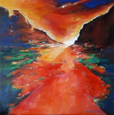 MONTAGNES-9 2018 40x40