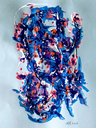 Schilderij getiteld "20180905-185455.jpg" door Marianne Huizinga, Origineel Kunstwerk