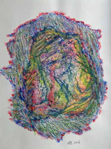 Schilderij getiteld "20180905-190014.jpg" door Marianne Huizinga, Origineel Kunstwerk