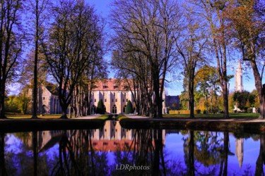 Photographie intitulée "Bleu "Abbaye"" par Benoît Laval, Œuvre d'art originale