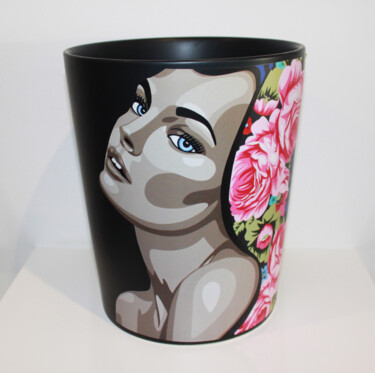 Artisanat intitulée "" Le Roi " série ic…" par Ann'Soco, Œuvre d'art originale, Décoration de maison