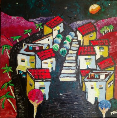 Peinture intitulée "Frigiliana." par Marc Felix, Œuvre d'art originale, Acrylique