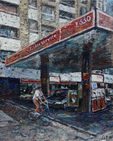 Peinture intitulée "Image d'enface oubl…" par Vincent Lacroix, Œuvre d'art originale, Acrylique