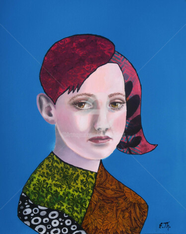 Peinture intitulée "Hier n'est que le s…" par Elke Thiébaut, Œuvre d'art originale, Acrylique