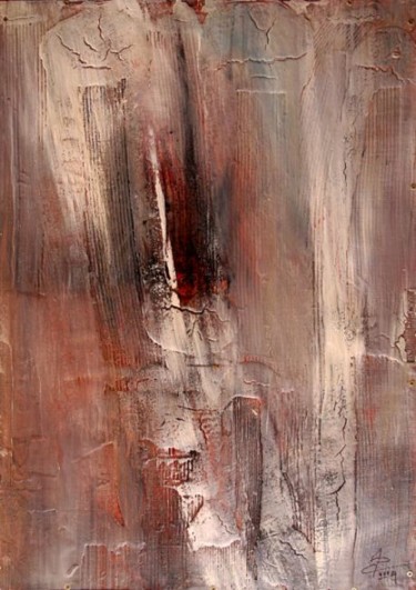 Peinture intitulée "les glaces" par Jypc, Œuvre d'art originale