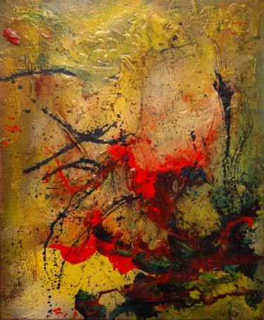 Peinture intitulée "barbaresque" par Jypc, Œuvre d'art originale
