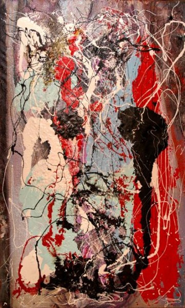 Peinture intitulée "Mer de Chine" par Jypc, Œuvre d'art originale