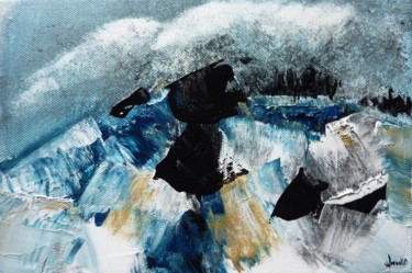 Peinture intitulée "Sentiment chaotique…" par Clau Redier-Clément, Œuvre d'art originale, Acrylique
