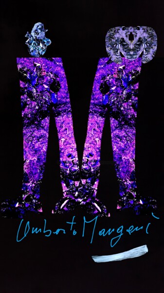 제목이 "POSTER MANGANI - 1"인 디지털 아트 Mangani'로, 원작